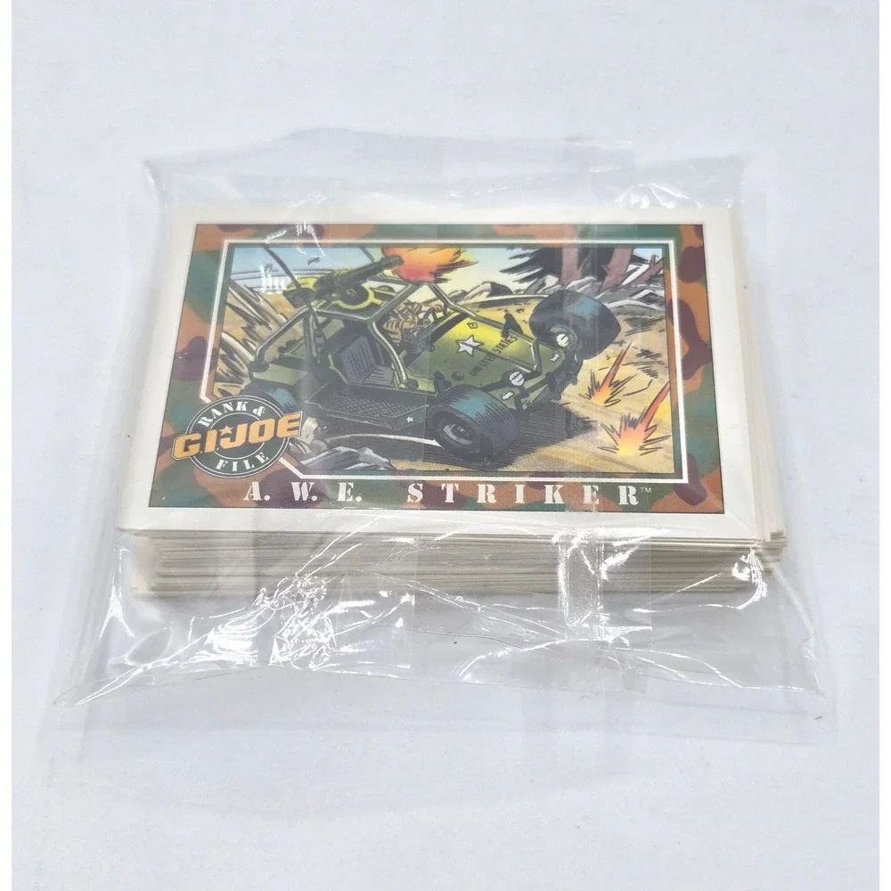 Vintage G.I. Joe Rank & File Cars Trading Card Set‎ (1991)
